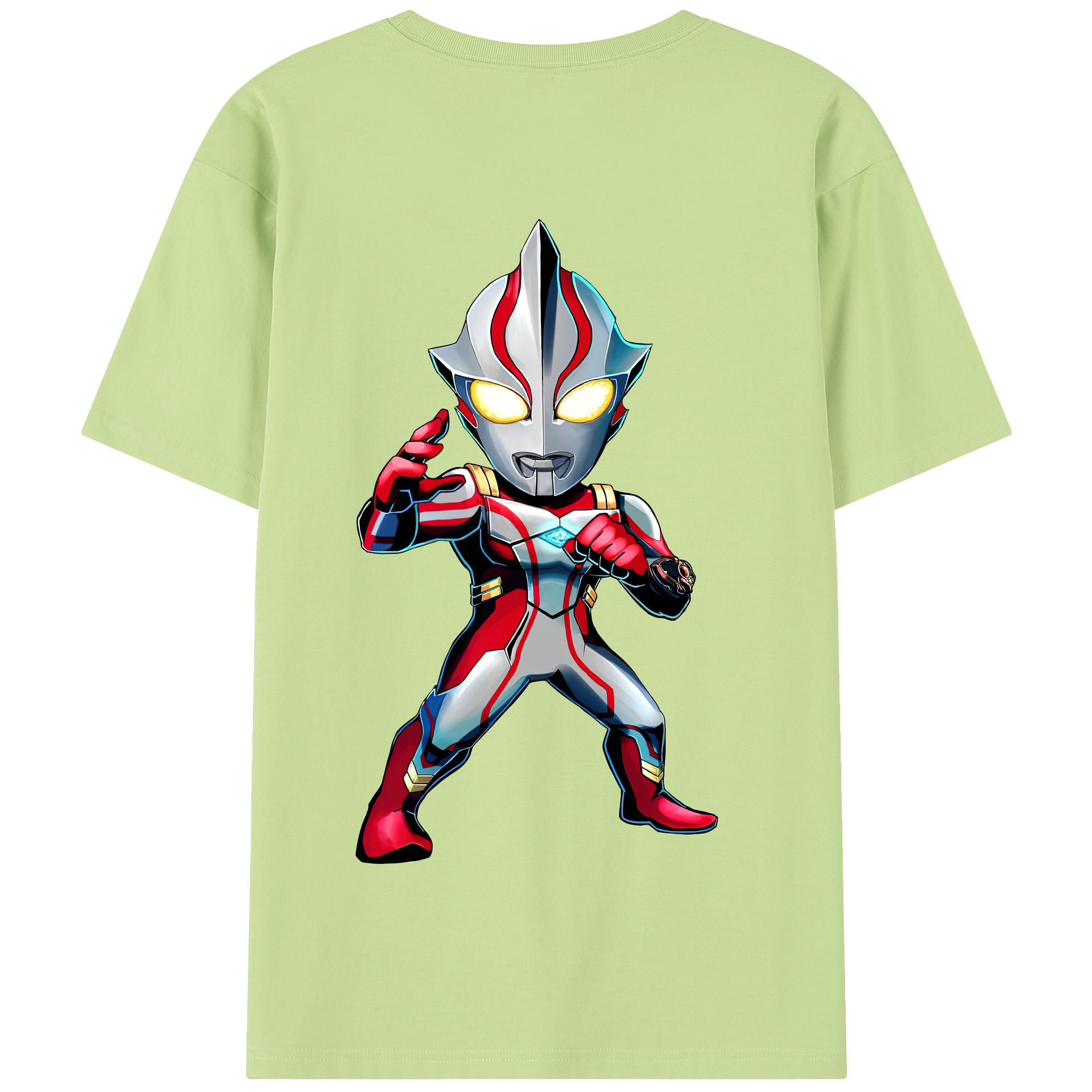 （画像用） ウルトラマン Ultraman 綿100％半袖Tシャツ（背面プリント）